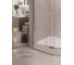 Душевой уголок Bauedge BAU Dream Hit с поддоном 120x85х195, прозрачное закаленное стекло, хромированный профиль, левая TY0032L 3