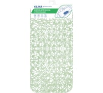 Коврик для ванны VILINA Паутинка 35x72 см, дымчато-зелёный 6916-smokygreen