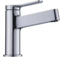 Однорычажный смеситель для раковины OUTE из латуни, высота 150 мм, цвет хром T11101