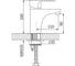 Смеситель для раковины OUTE T1601 2