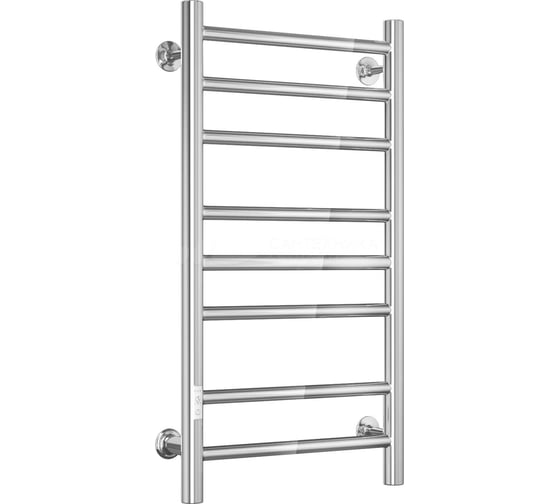 Полотенцесушитель электрический Bauedge BAU В10 40х80, П8 (3+3+2) с таймером слева, скрытый монтаж M0036