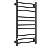 Полотенцесушитель электрический Bauedge BAU В10 100х50, П10 (3+4+3) таймер справа, черный матовый RAL 9005 M0019