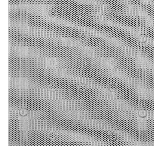 Коврик для ванны с присосками VILINA Лотос массажный, 43x90 см, серый 6910-grey