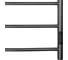 Полотенцесушитель электрический Primoclima Stella E Graphite 100*50 8 3