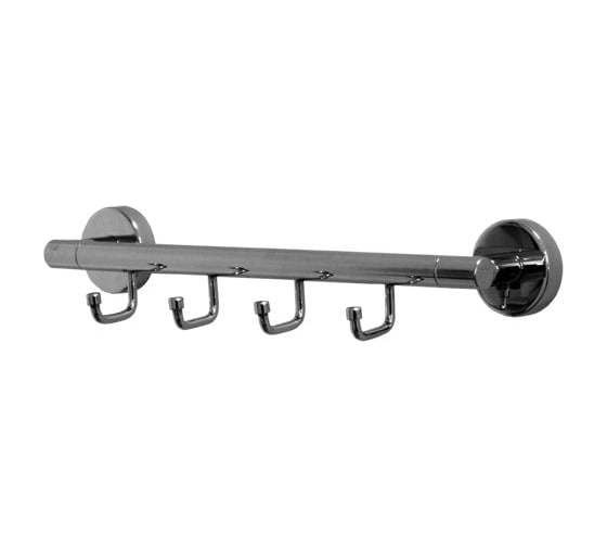 Крючки на перекладине Zalel 4 крючка, 35 см 1/50 F004 1
