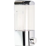 Дозатор для жидкого мыла SonWelle настенный, пластик, 500 мл, 85х85х200 мм, хром HS-40801 S05-021