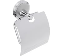 Закрытый бумагодержатель с креплением SonWelle сатин 555-017