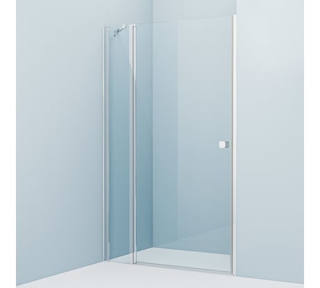 Душевая дверь IDDIS Ray распашная, глянцевый алюминиевый профиль, 120х195 RAY6CP2i69