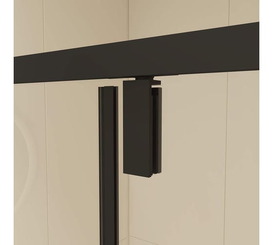 Душевой уголок RGW 90* 80*185 CL-046-B Прямоуг./Чёрный/Прозрачное/6 мм 350904698-14