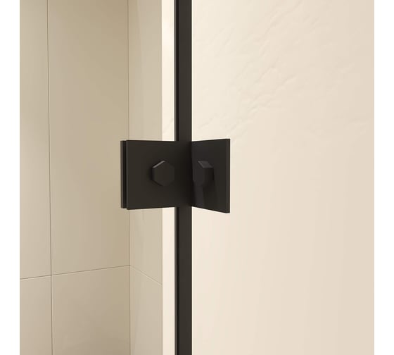 Душевой уголок RGW 90* 80*185 CL-046-B Прямоуг./Чёрный/Прозрачное/6 мм 350904698-14