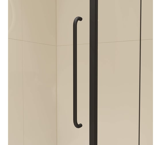 Душевой уголок RGW 90* 80*185 CL-046-B Прямоуг./Чёрный/Прозрачное/6 мм 350904698-14