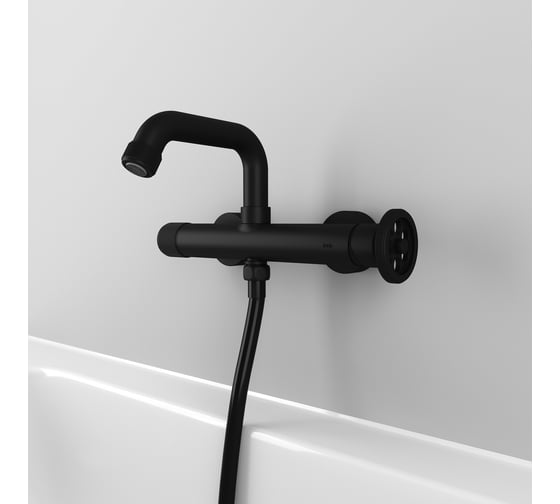 Смеситель для ванны IDDIS Grange черный GRABLR2i02WA