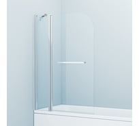 Шторка на ванну IDDIS Ray глянцевый алюминиевый профиль, 100х140 RAY6CS0i90