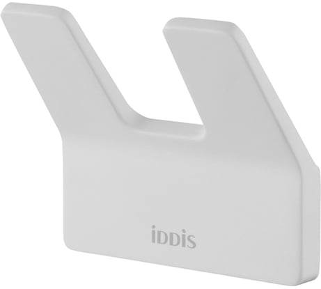 Крючок двойной IDDIS сплав металлов, Слайд (Slide), белый матовый SLIWT20i41