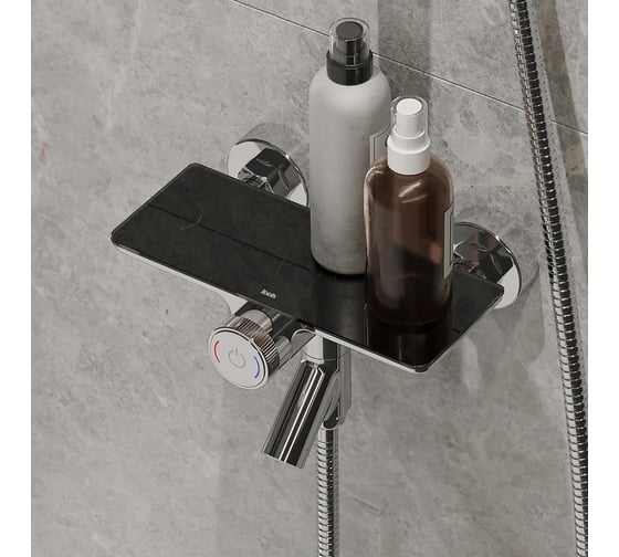 Смеситель для ванны IDDIS Shelfy с управлением Push Control SHESBBTi02WA