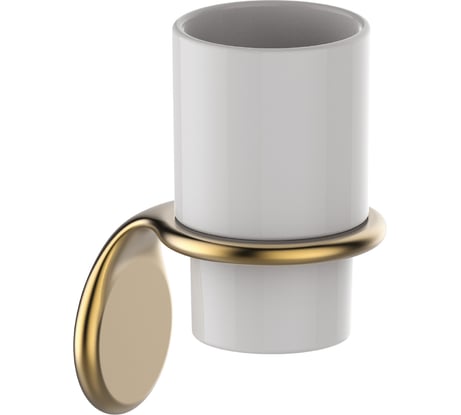 Одинарный подстаканник IDDIS Oldie керамика, сплав металлов, бронза OLDBRC1i45