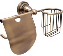 Держатель для туалетной бумаги с корзиной Raindrops Версаль 85845