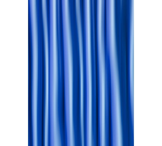 Штора для ванной комнаты VILINA MIRAGE 180x180 см, синяя 7070-blue