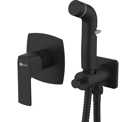 Смеситель с гигиеническим душем Lemark Ursus встраиваемый LM7219BL