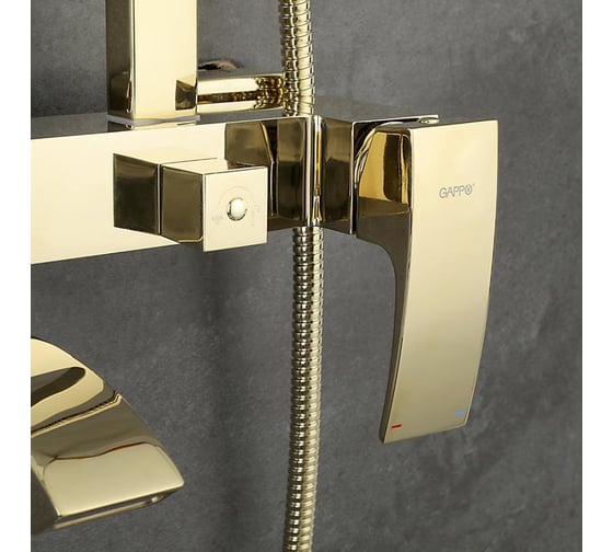 Душевая стойка со смесителем Gappo G2407-3