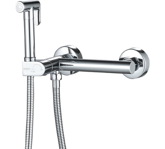 Смеситель с гигиенической лейкой Haiba HB55553 Хром (340381) 00340381 1