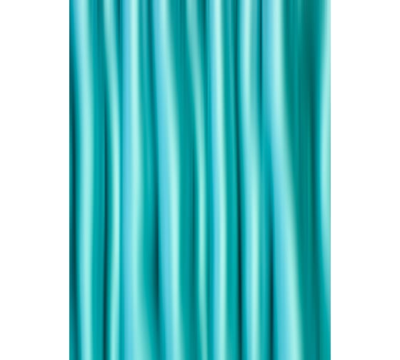 Штора для ванной комнаты VILINA MIRAGE 180x180 см, бирюзовая 7070-turquoise