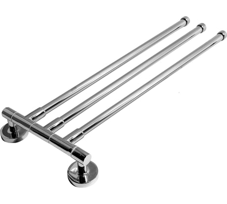 Поворотный полотенцедержатель Аквалиния 3 крючка 04.CS-902