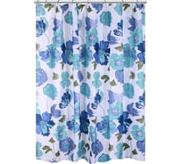 Штора для ванной Аквалиния Незабудка 1.8х1.8 м SC7130A