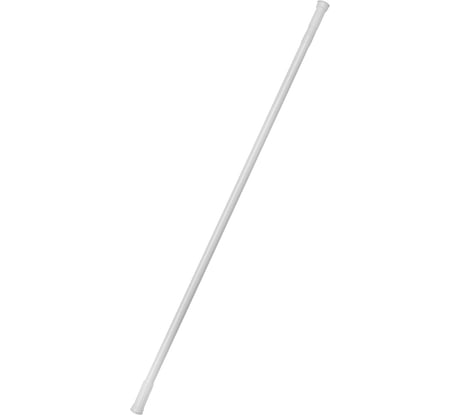 Штанга для душевой занавески Аквалиния белая, 1.4-2.6 м 09.1.4-2.6