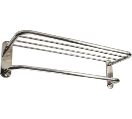 Полка для ванной Аквалиния настенная, с полотенцесушителем Н1970