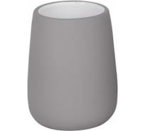 Стакан для зубных щеток Аквалиния Soft серый B4333A-2G