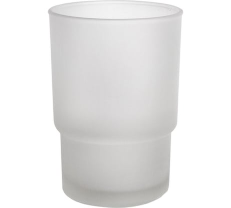 Стакан для зубных щеток Аквалиния стеклянный матовый 14.СТ-002