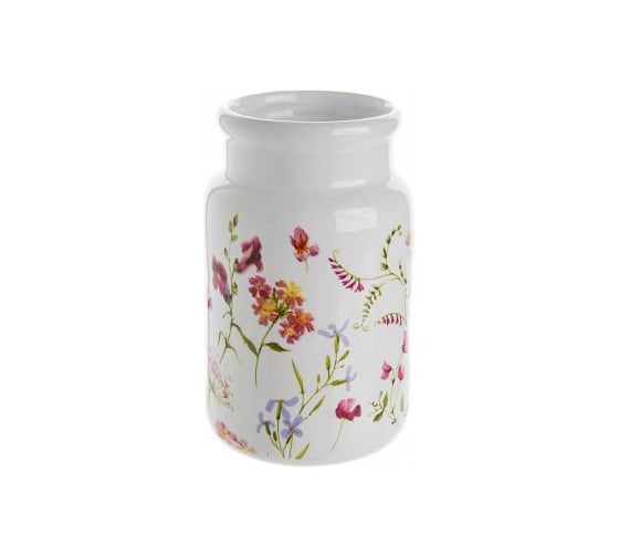 Стакан для зубных щеток Аквалиния Flowers CE2074AA-TB