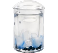 Стакан для зубных щеток Аквалиния Голубые лепестки A8860C_W45