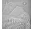 Набор коврик и подушка для ванны с присосками из вспененного ПВХ VILINA Лотос серый 7119-gray 4