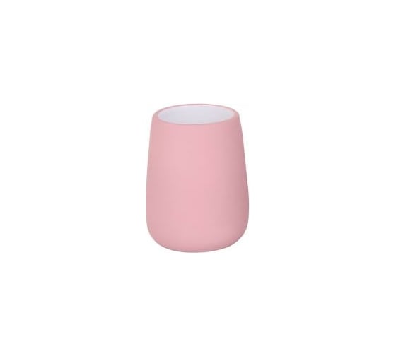 Стакан для зубных щеток Аквалиния Soft розовый B4333A-2P 1
