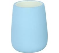 Стакан для зубных щеток Аквалиния Soft голубой B4333A-2B