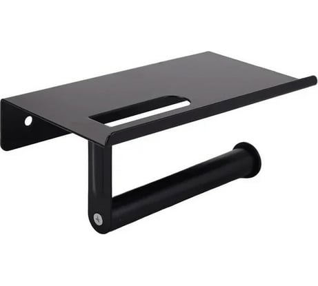 Держатель для туалетной бумаги с полкой Аквалиния В1154-В