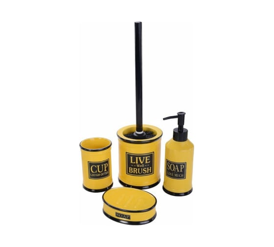 Дозатор для жидкого мыла Аквалиния Yellow CE2375BA-LD