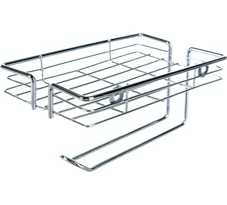 Держатель для туалетной бумаги с полкой Аквалиния W7201