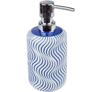 Дозатор для жидкого мыла Аквалиния Виток синий CE1535B-LD