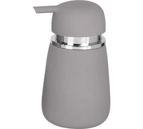 Дозатор для жидкого мыла Аквалиния Soft серый B4333A-1G