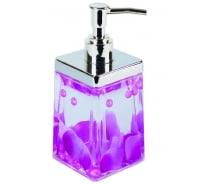 Дозатор для жидкого мыла Аквалиния Фиолетовые лепестки A8825_W46