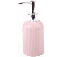 Дозатор для жидкого мыла Аквалиния Плиссе розовый CE1610TA-LD