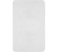 Коврик для ванной и спальни Аквалиния Woolly белый, 50х80 5081