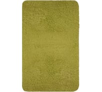 Коврик для ванной и спальни Аквалиния Woolly зеленый, 50х80 5083
