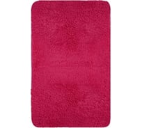 Коврик для ванной и спальни Аквалиния Woolly фуксия, 50x80 5085
