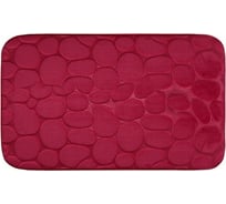 Коврик для ванной Аквалиния Камни коралл, 45х75 см STH-4575