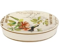 Керамическая мыльница Аквалиния Birdie CE1115-SD