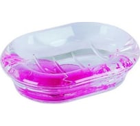 Мыльница Аквалиния Розовые цветы A8759-S14